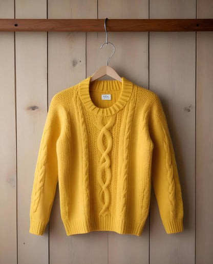 Solid Oversized Sweater